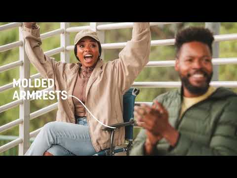 An overview video showing the features and technology of the Big Comfort Stadium Chair with Armrests. 