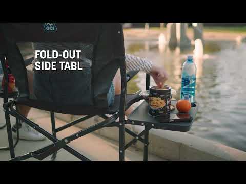An overview video showing the features and technology of the Slim-Fold Directors Chair XL. 